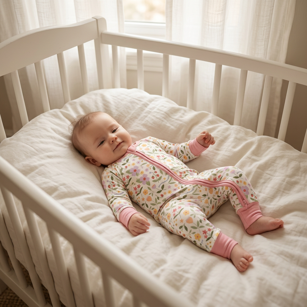 PREORDER - Growing Through Grace - heirloom garden floral - Convertible Bamboo Zippy