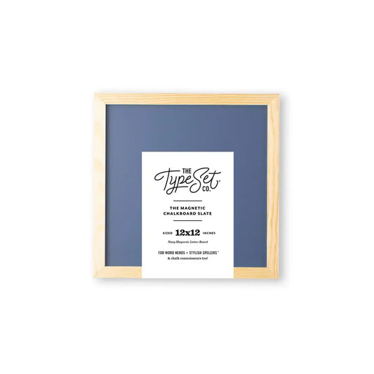 12x12 Navy Blue Magnetic Chalkboard