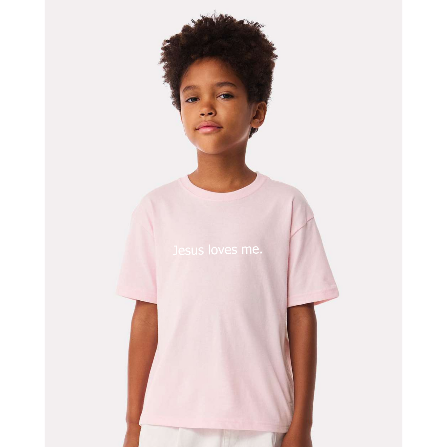 Jesus loves me. youth tee