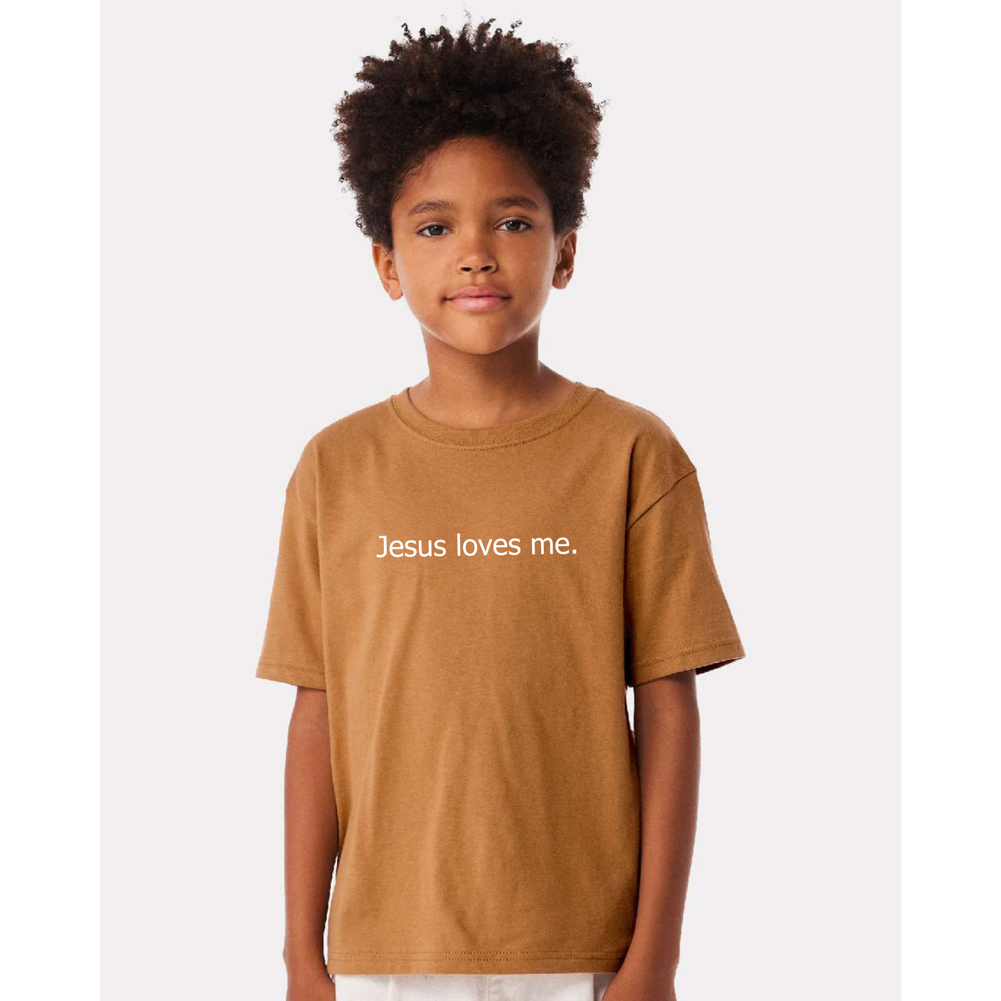 Jesus loves me. youth tee