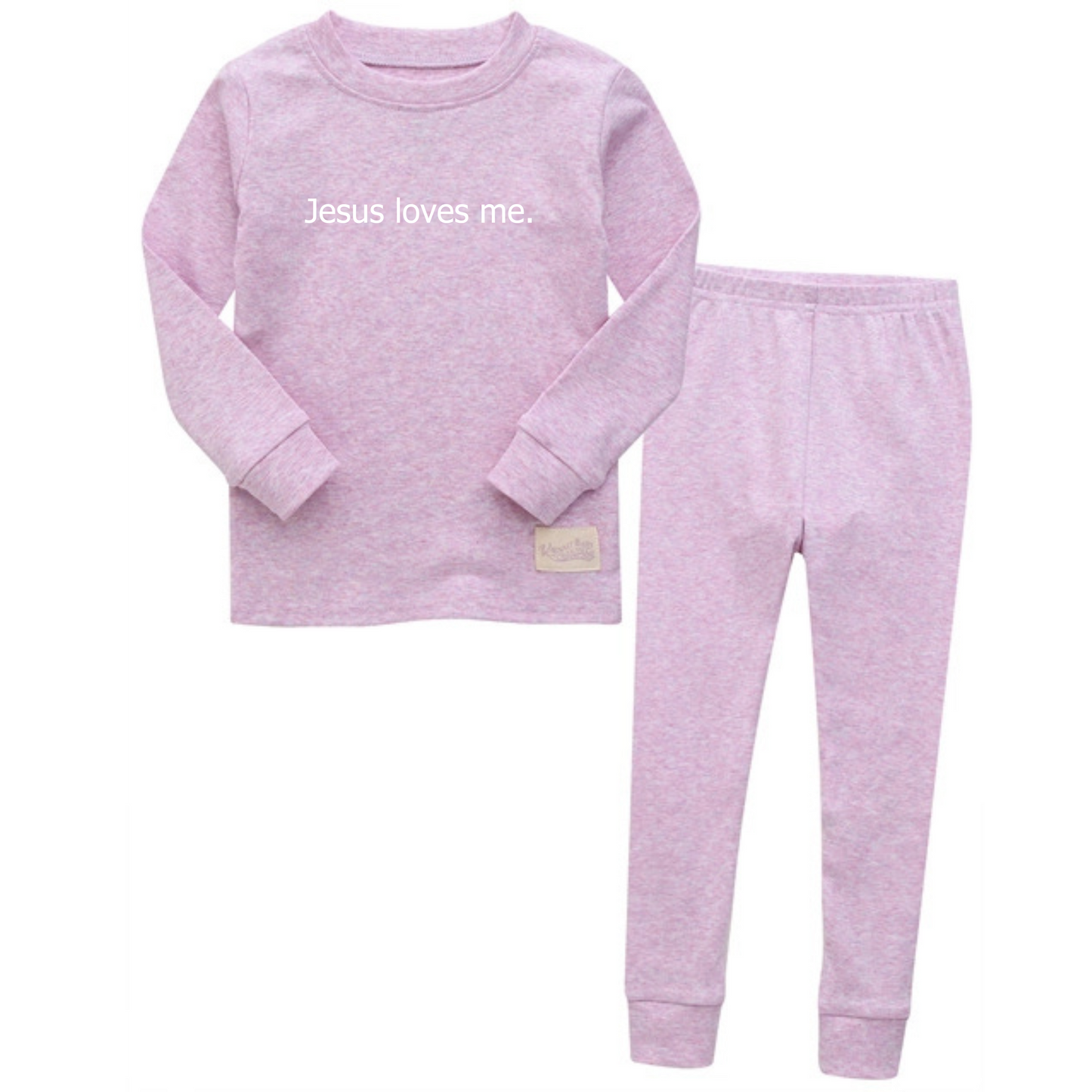 Jesus Loves Me. Toddler Pajama Set