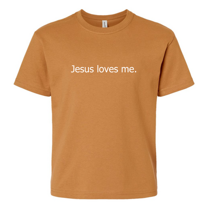 Jesus loves me. youth tee