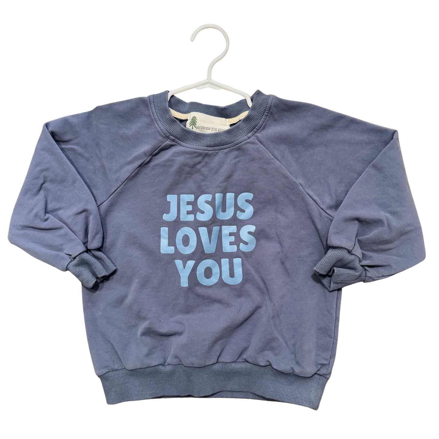 Jesus Loves You Tonal Sweatshirt
