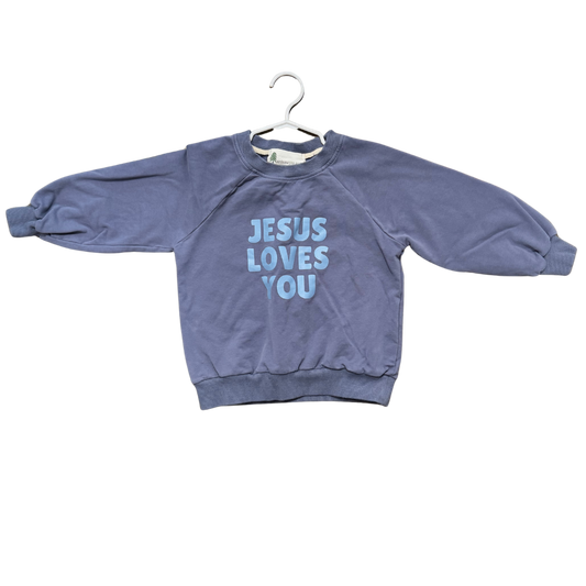 Jesus Loves You Tonal Sweatshirt