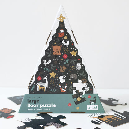 Christmas Tree  - Christmas Floor Puzzle