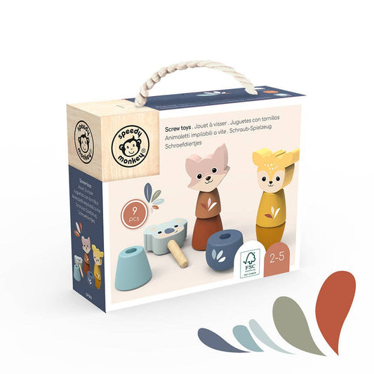 Animal Screw Toys
