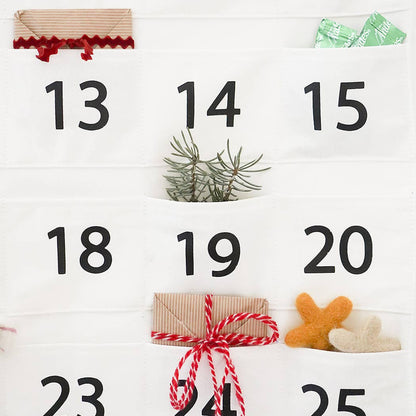 Classic Cotton Advent Calendar + Countdown to Christmas Advent Cards