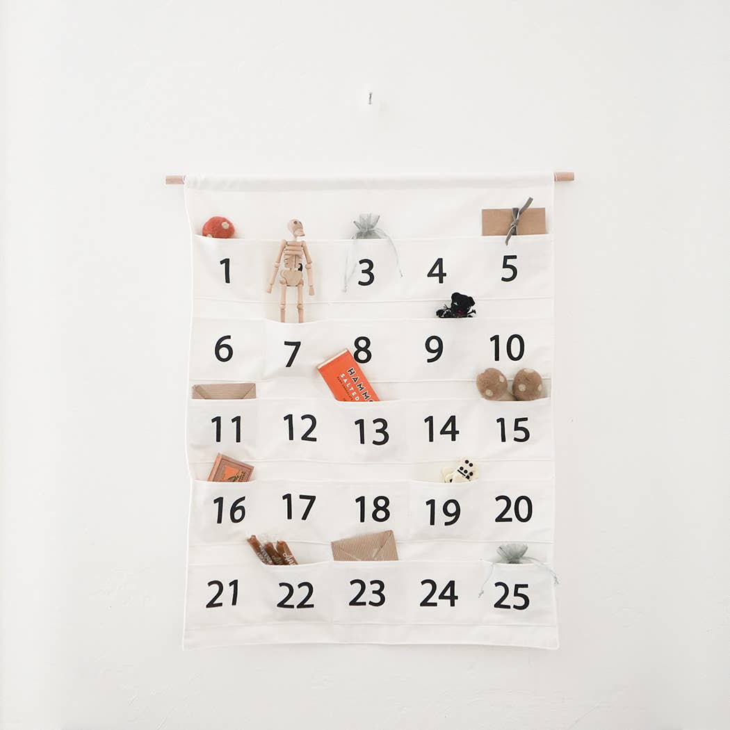 Classic Cotton Advent Calendar + Countdown to Christmas Advent Cards