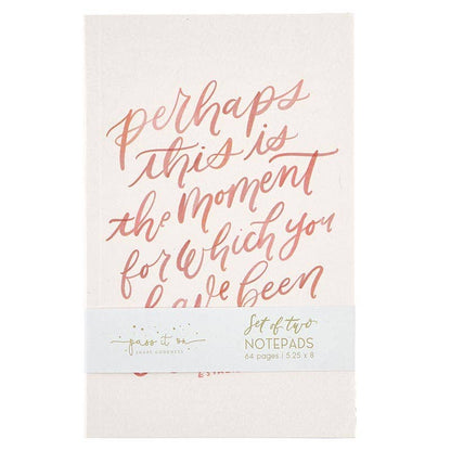 Stocking Stuffer - Notebook Set Esther 4:14 - 2pk