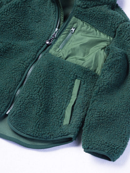 Oaki - Sherpa Fleece - Forest Green