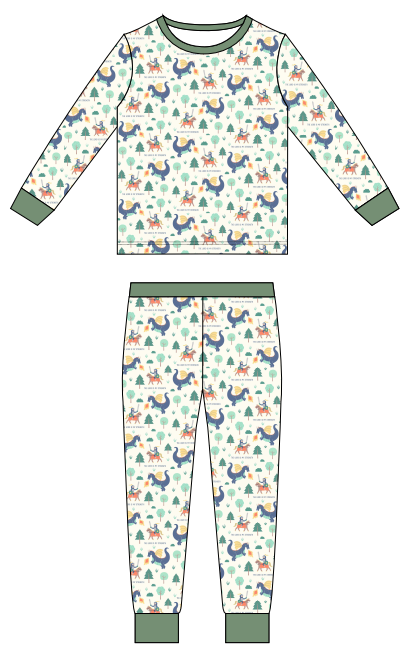 PREORDER - The Lord Is My Strength Convertible Bamboo 2 PIECE SET