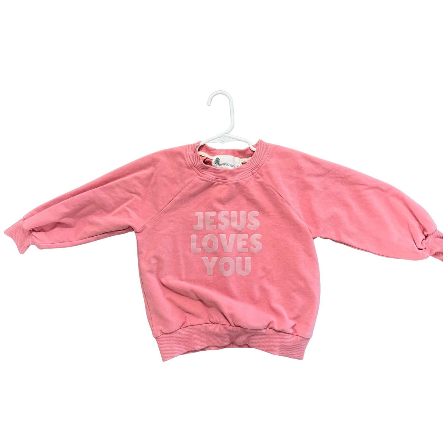 Jesus Loves You Tonal Sweatshirt